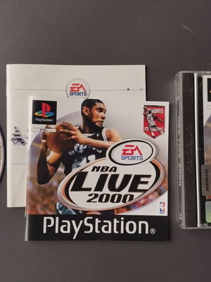 Sony PlayStation 1 NBA Live 2000 game, Greek