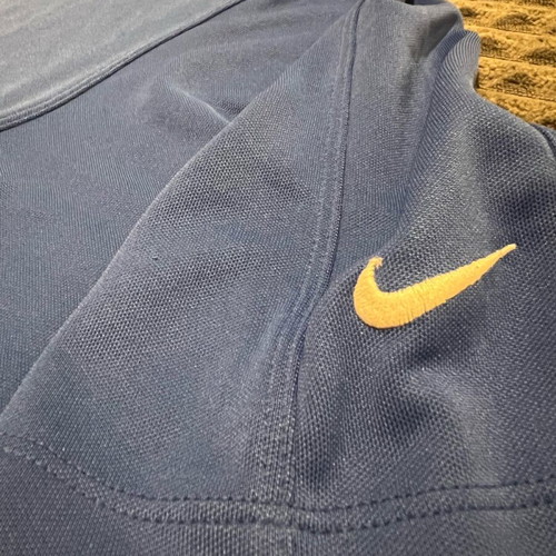 Nike Dry fit golf shirt used, size Large, blue