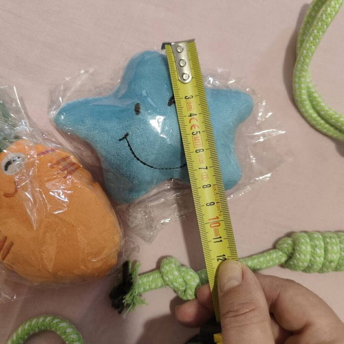 Dog toys new, pack of 7 for small dogs