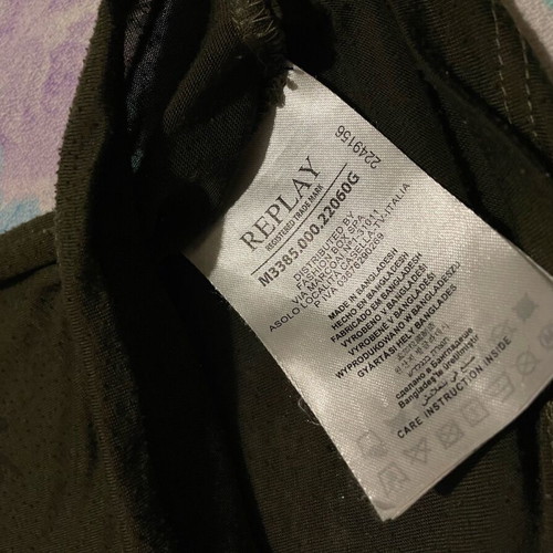 Replay T-shirt used size M in khaki color
