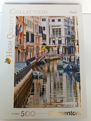 Παζλ Venezia 500 κομματιών, διαστάσεων 36 x 49 εκ, σαν καινούργιο