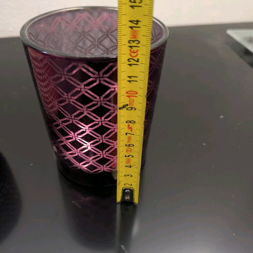 Two decorative vases like new in nice colors
