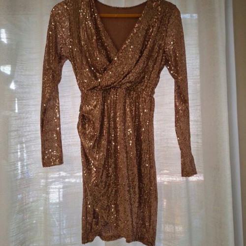 Evening dress like new with lining