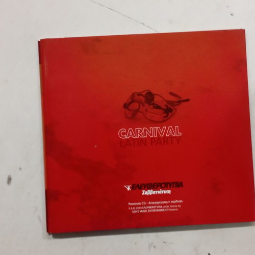 Carnival Latin Party CD like new