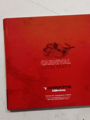 Carnival Latin Party CD like new