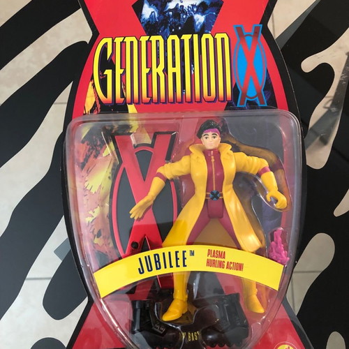 Jubilee Generation X action figure new, X-Men Marvel 1996 Toybiz