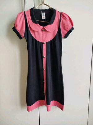Kling retro dress like new, blue and pink
