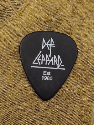 Συλλεκτική πένα κιθάρας Vivian Campbell Def Leppard