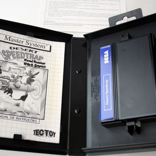 Sega Master System Desert Speedtrap Road Runner 1993 Tec Toy new