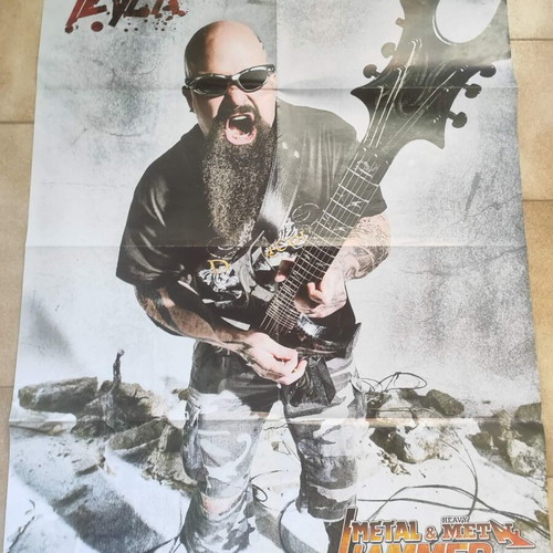 Blind Guardian/Slayer poster from Metal Hammer magazine