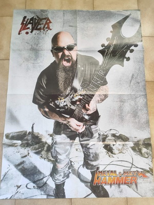 Blind Guardian/Slayer poster from Metal Hammer magazine