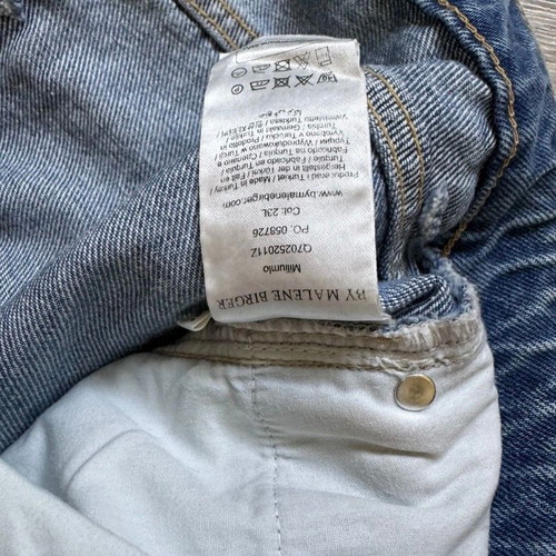 By Malene Birger Miliumlo straight jeans new, blue, size 28
