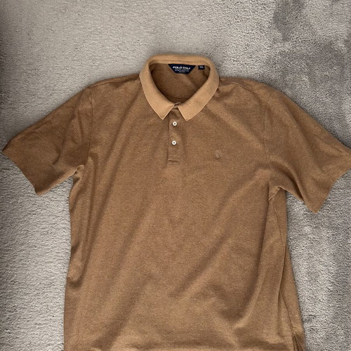 Ralph Lauren Polo Golf Alpaca Blend Shirt XXL like new, beige