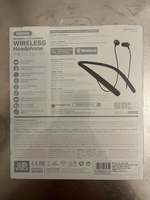 Remax RB-S16 In-ear Bluetooth Handsfree Earphones new, black