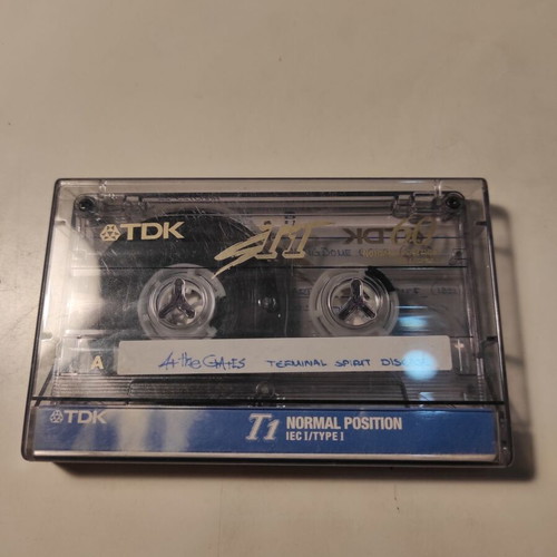 At the Gates Terminal Spirit Disease and Gardens of Grief cassette used, metal