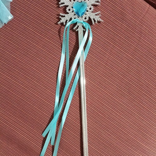 Princess Elsa costume set new, cape with tulle and star accessories