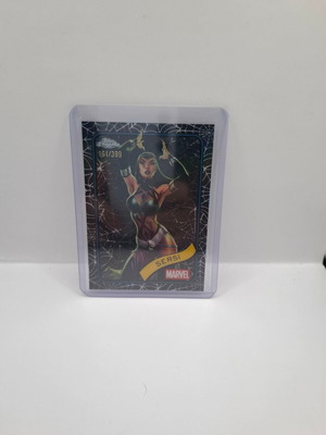 Topps Chrome Marvel 2025 Sersi Spider Web card like new