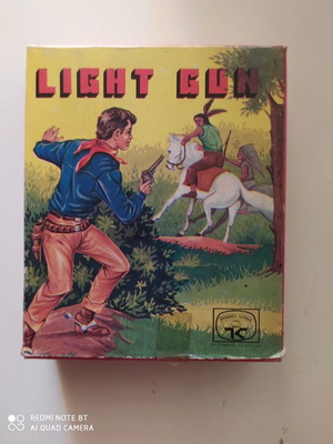 Πιστόλι φακός Κολλιοπούλος καινούργιο, σπάνιο ελληνικό παιχνίδι