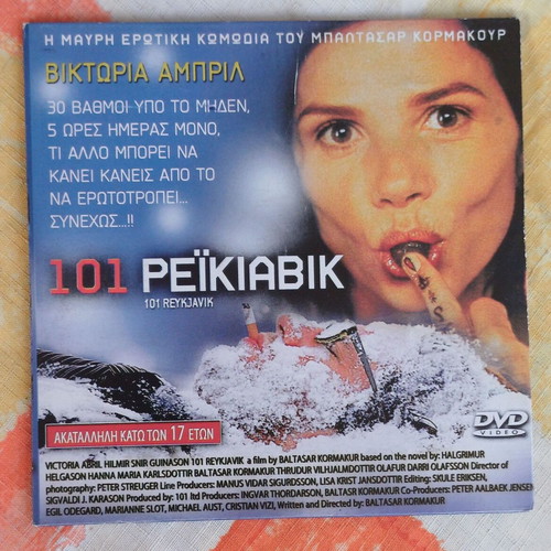 DVD 101 Reykjavík new, comedy romantic with subtitles