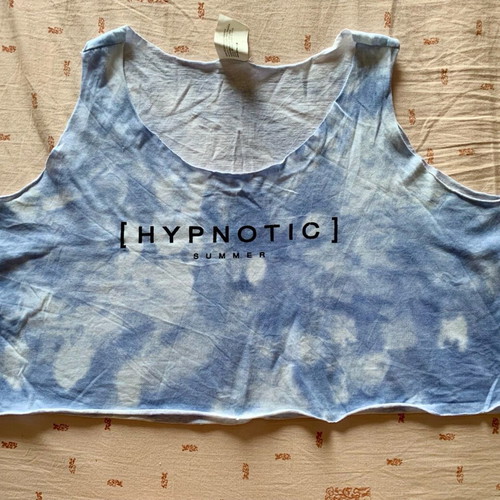 Top and shorts used, one size