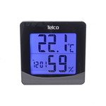 Table clock with temperature and humidity display new