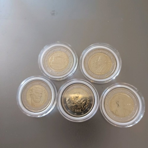 Diora rare collectible coins Greece Bulgaria San Marino uncirculated new