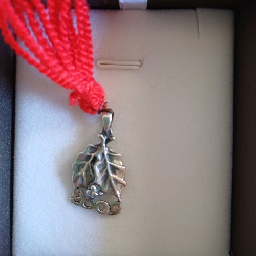 Silver charm 2002 collectible new with leaves and fruits