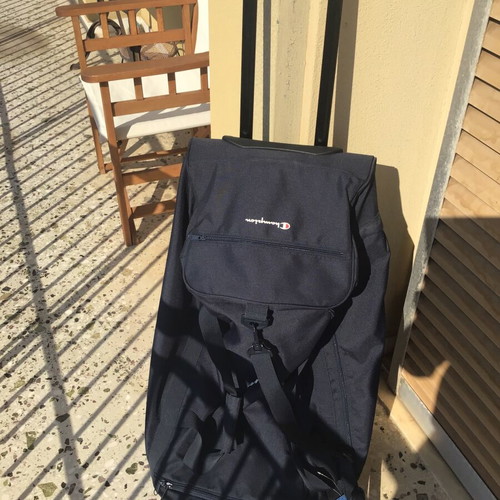 Champion trailer bag new, blue, height 80cm