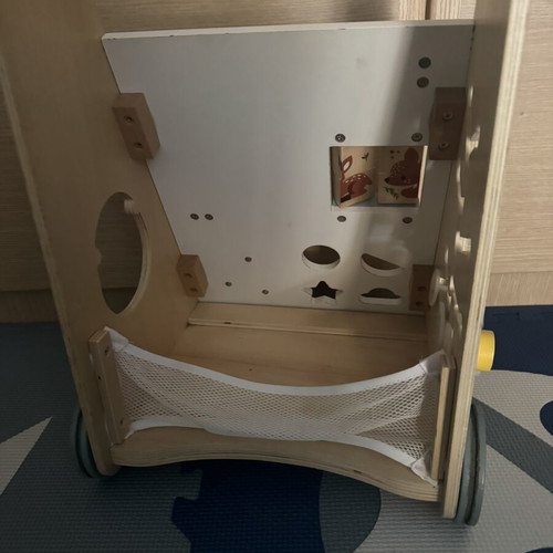 Wooden walker activity center like new