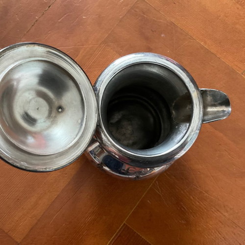 Vintage silver-plated teapot from England with EPNS mark, 14 cm high