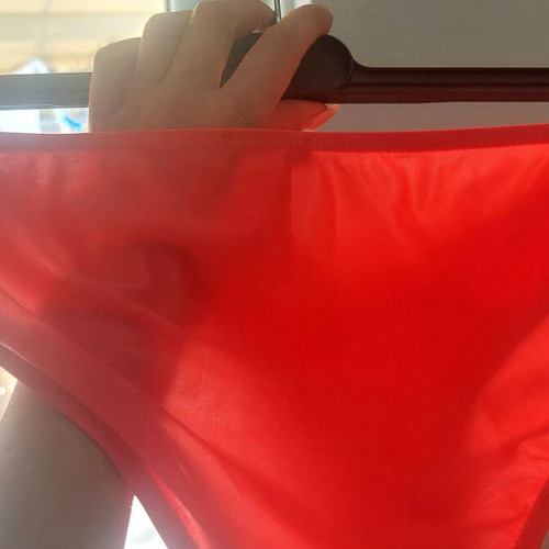 Esmara bikini bottom, coral, size Large