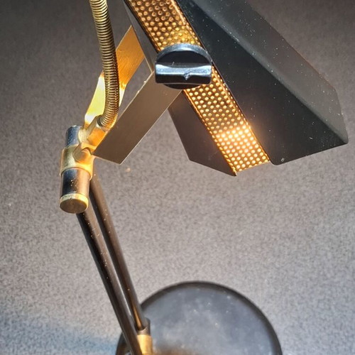 Vintage Sölken Leuchten table lamp used, mid-century modern design