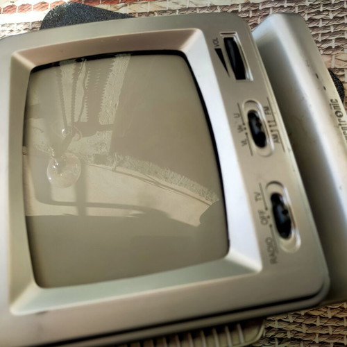 Small vintage CRT TV