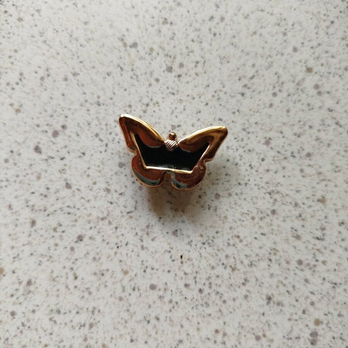 Crocs Charm Golden Butterfly like new