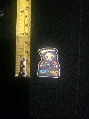 Pvc patch eye new with hook loop