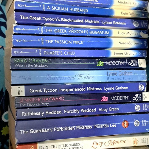 English books used, set of 14