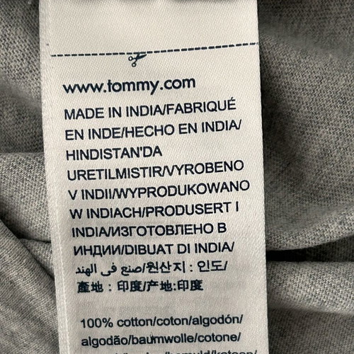 Tommy Hilfiger T-shirt like new, size S, gray