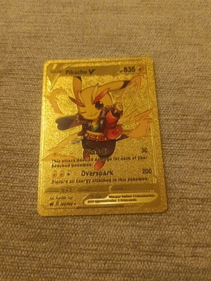 Κάρτα Pokémon Pikachu V καινούργια