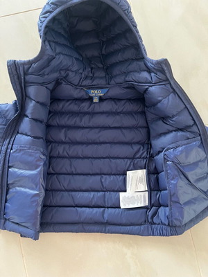 Παιδικό μπουφάν Ralph Lauren μπλε σαν καινούργιο, μέγεθος 104 cm