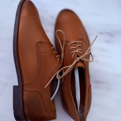 Manetti brown dress shoes size 43