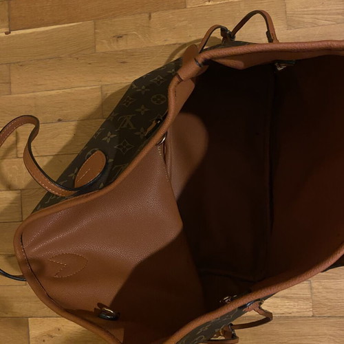 Double side tote bag, shoulder style