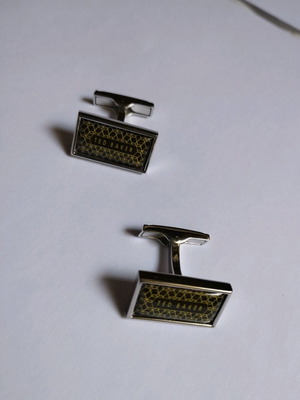 Ted Baker cufflinks like new, silver