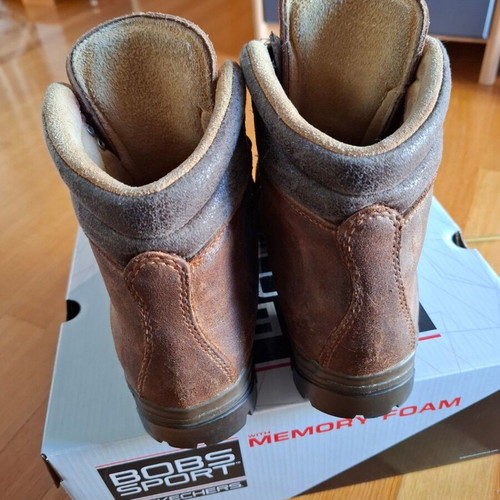 Skechers BOBS Sport Hiking Boots used, brown, size 40