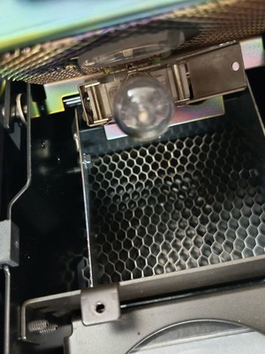 Projector 3m 2000 with broken lamp