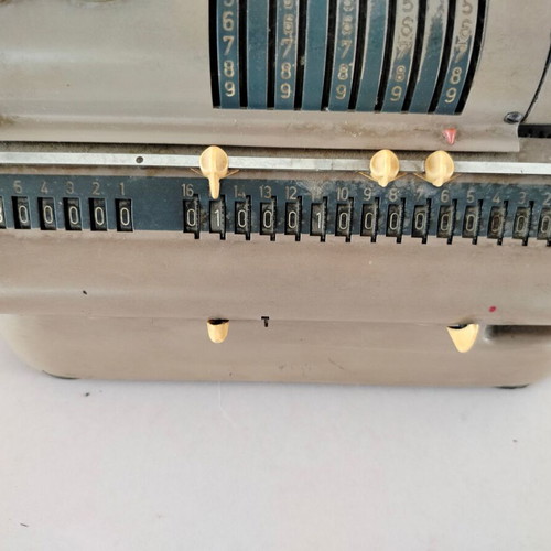 Walther Model WSR 160 mechanical calculator used, vintage 60s