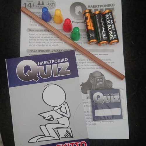 Electronic Quiz board game used