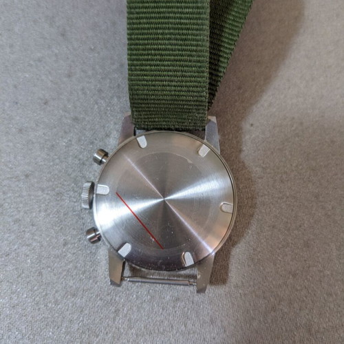 San Martin Chronograph Watch new, quartz, pilot style, 39mm