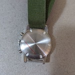 San Martin Chronograph Watch new, quartz, pilot style, 39mm