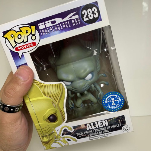 Funko POP! Movies ID4 Independence Day Alien like new, Underground Toys Exclusive