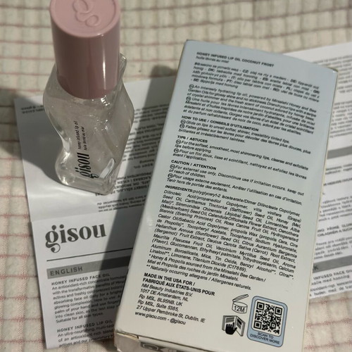 Gisou Lip Oil Coconut Frost like new